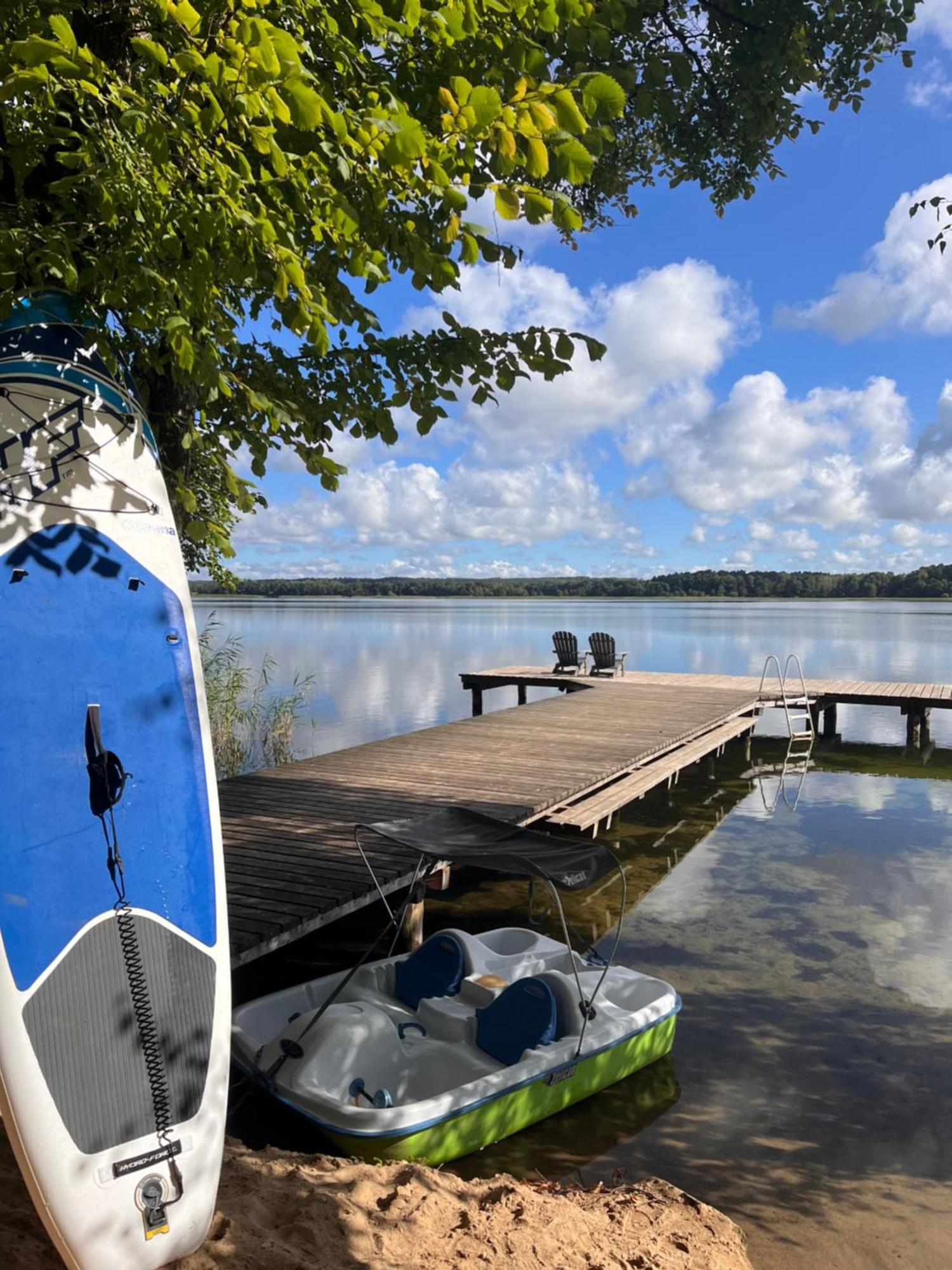 Mazursko - Komfortowe Apartamenty Nad Jeziorem, Sauna, Kominki Na Parterze เครโตวิเนย์ ภายนอก รูปภาพ